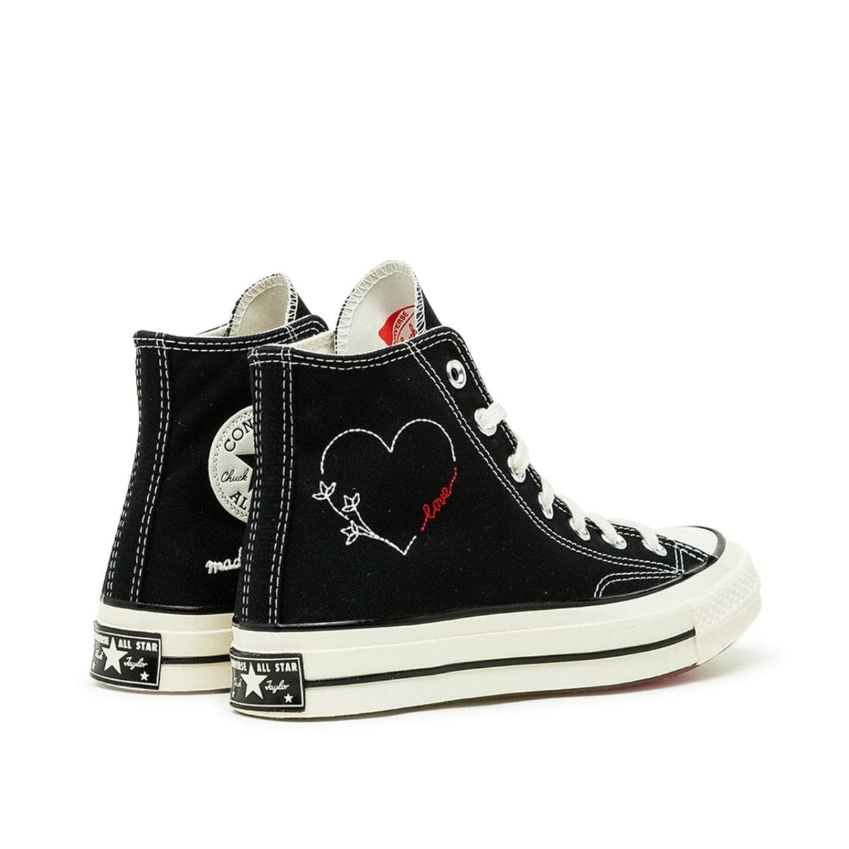 Converse Chuck 70 Hi 'Valentine´s Day' (Schwarz / Weiß)  - Allike Store