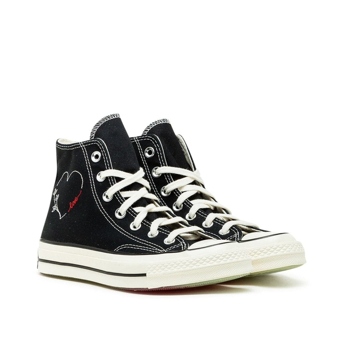 Converse Chuck 70 Hi 'Valentine´s Day' (Schwarz / Weiß)  - Allike Store