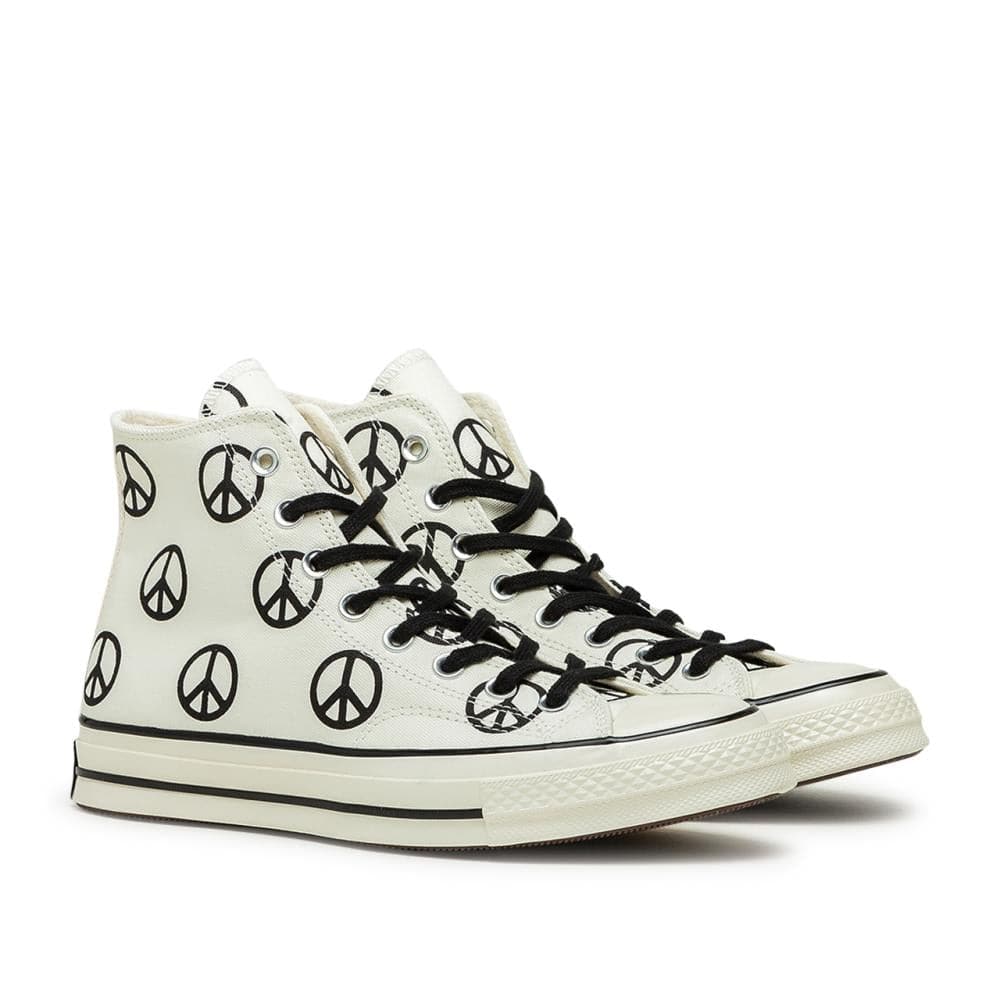 Converse Chuck Taylor 70 Hi 'Peace' (Weiß / Schwarz)  - Allike Store