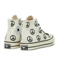 Converse Chuck Taylor 70 Hi 'Peace' (Weiß / Schwarz)  - Allike Store