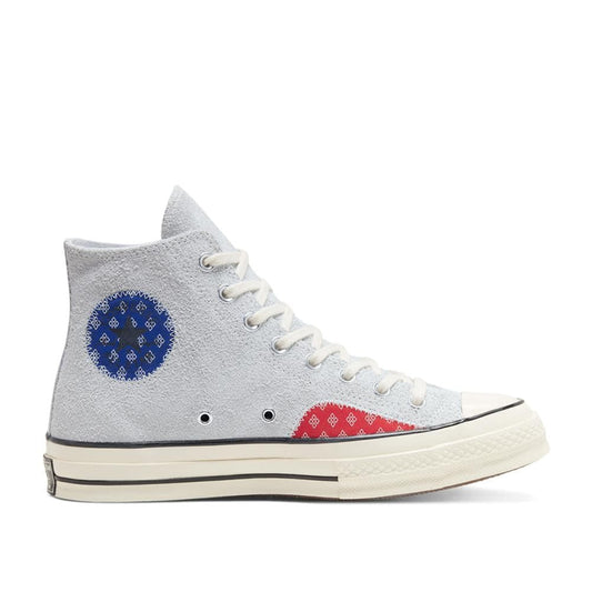 Converse Chuck Taylor 70 Hi Twisted Prep (Grau / Rot / Blau)  - Allike Store