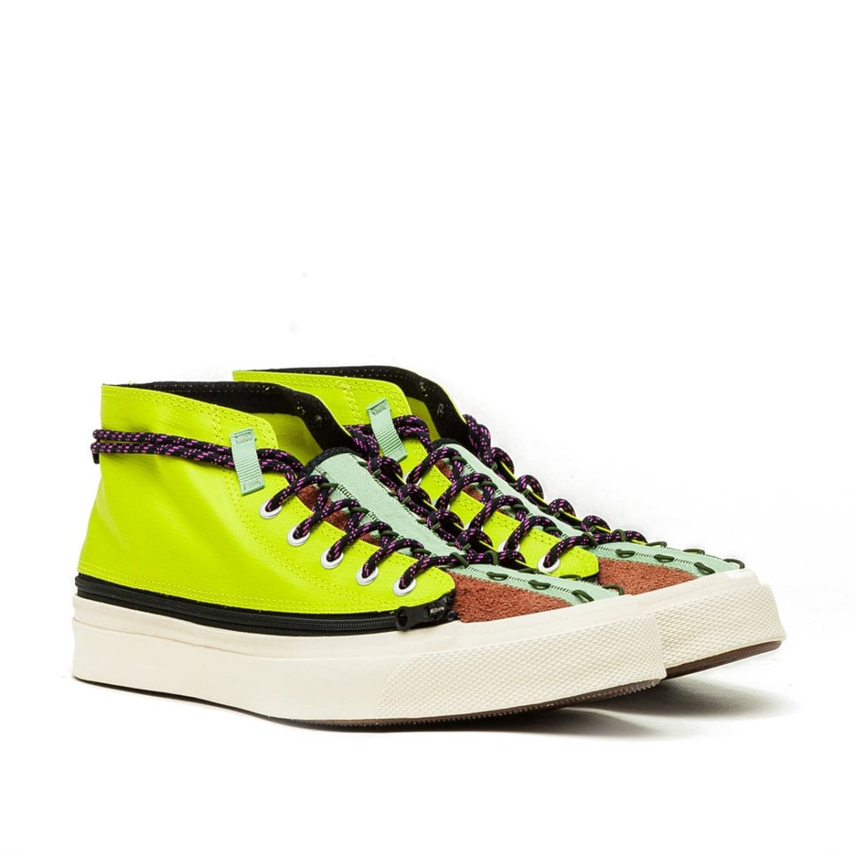 Converse Deck Star Zip Mid (Neongrün / Multi)  - Allike Store