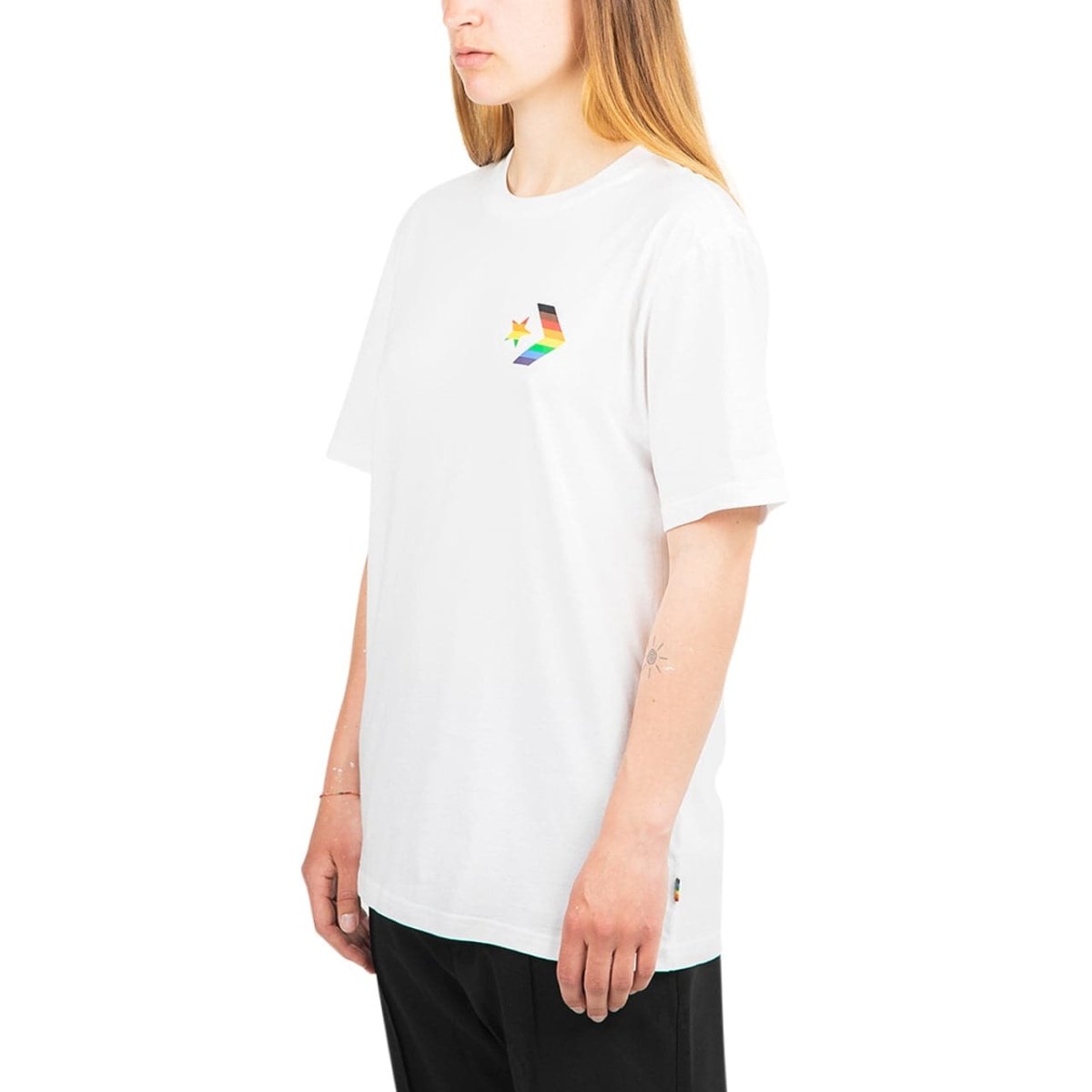 Converse Find your pride Grafik T-Shirt (Weiß)  - Allike Store