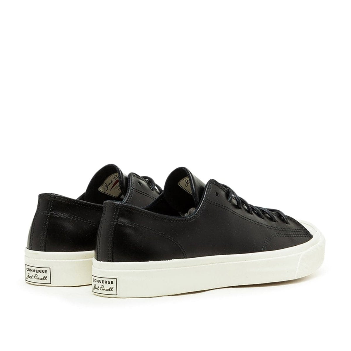 Converse Jack Purcell Leather OX (Schwarz / Weiß)  - Allike Store