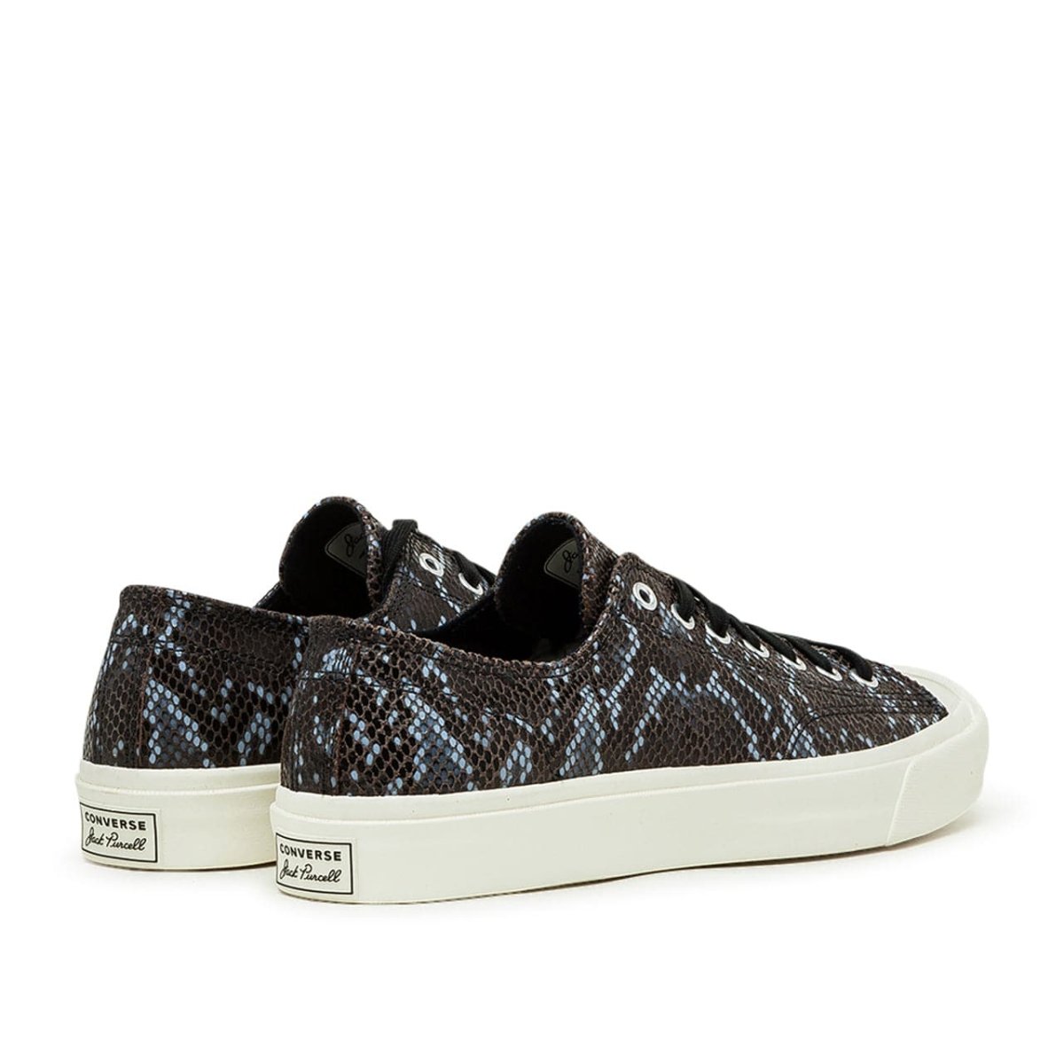 Converse Jack Purcell OX Archive Reptile Low Black Blue