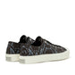 Converse Jack Purcell OX Archive Reptile Low (Schwarz / Blau)  - Allike Store