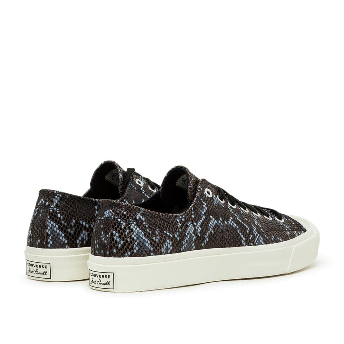 Converse Jack Purcell OX Archive Reptile Low (Schwarz / Blau)  - Allike Store