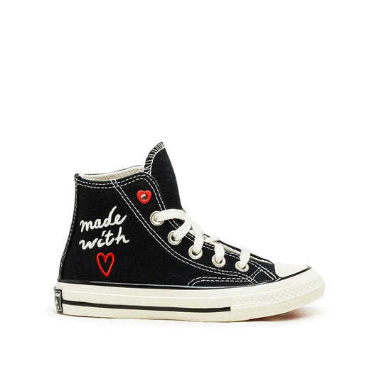 Converse Kids Chuck 70 Hi 'Valentines Day' (Schwarz / Weiß)  - Allike Store