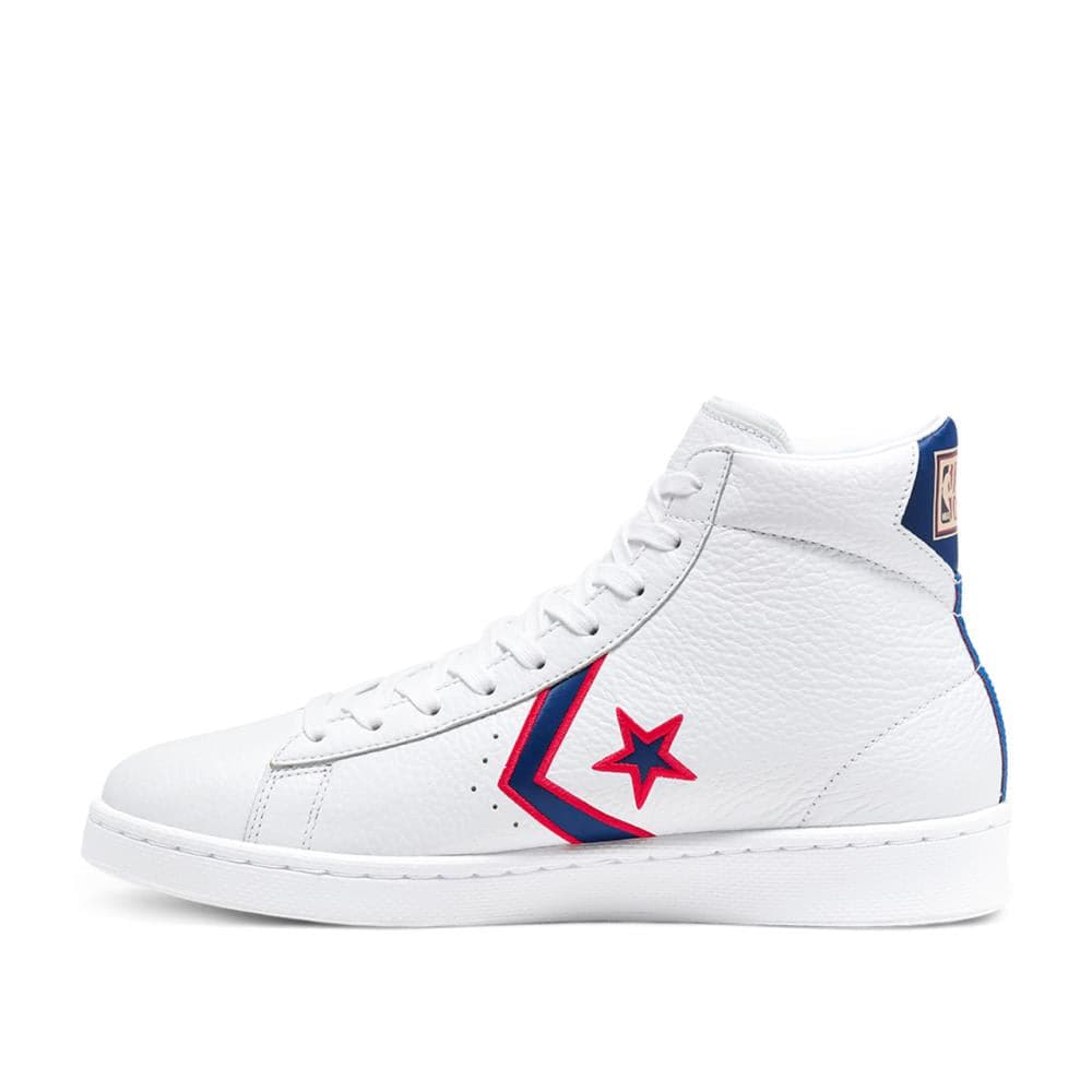 Converse Pro Leather 'Pistons' (Weiß / Rot / Blau)  - Allike Store