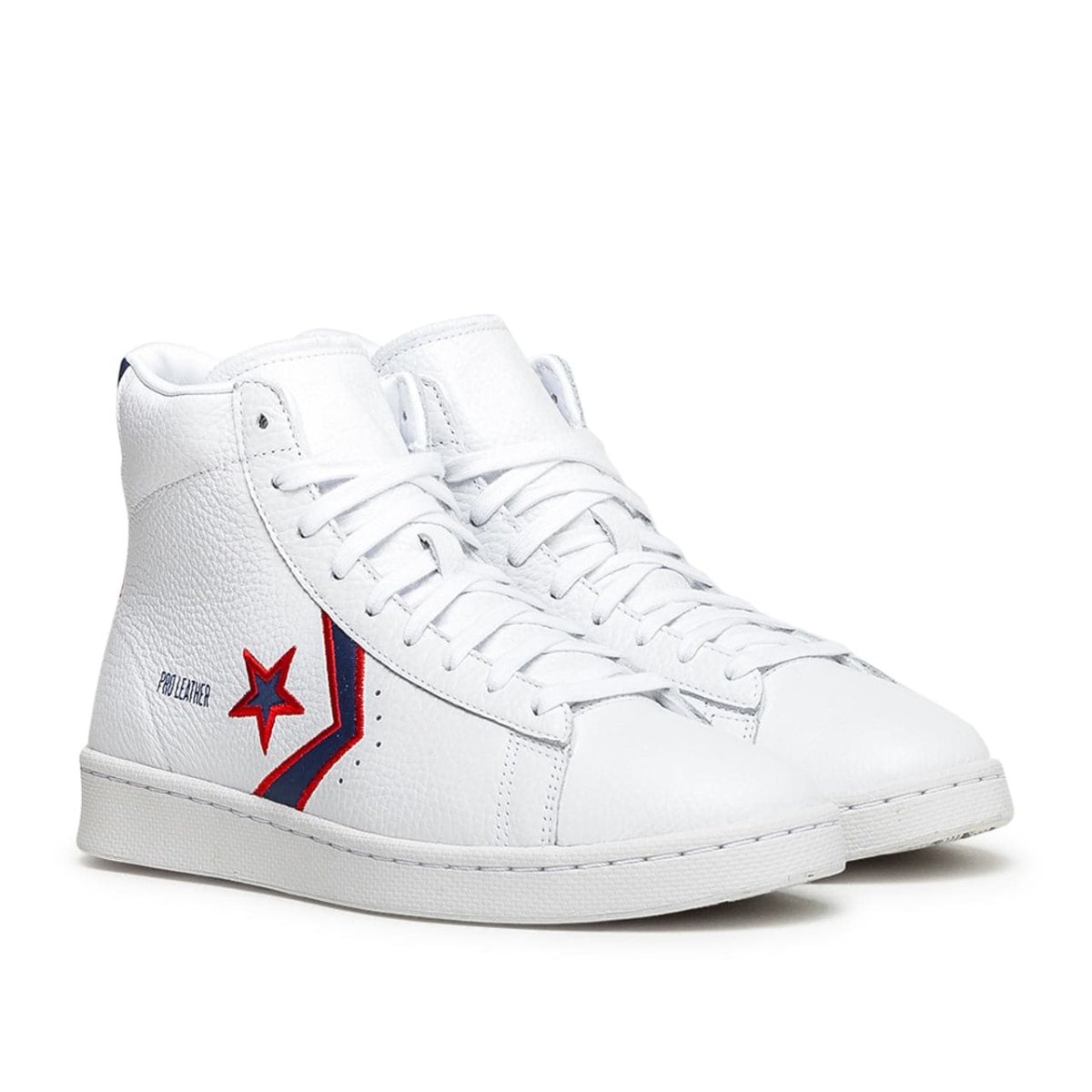 Converse Pro Leather 'Pistons' (Weiß / Rot / Blau)  - Allike Store