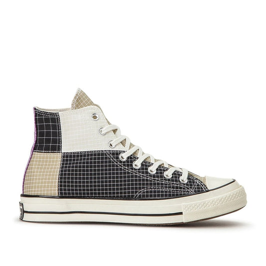 Converse Ripstop Chuck 70 Hi (Schwarz / Weiß)  - Allike Store