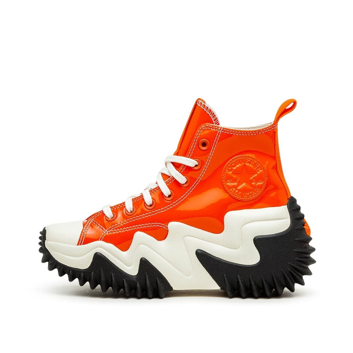 Converse Run Star Hi Motion (Bold Mandarin / Black / White)