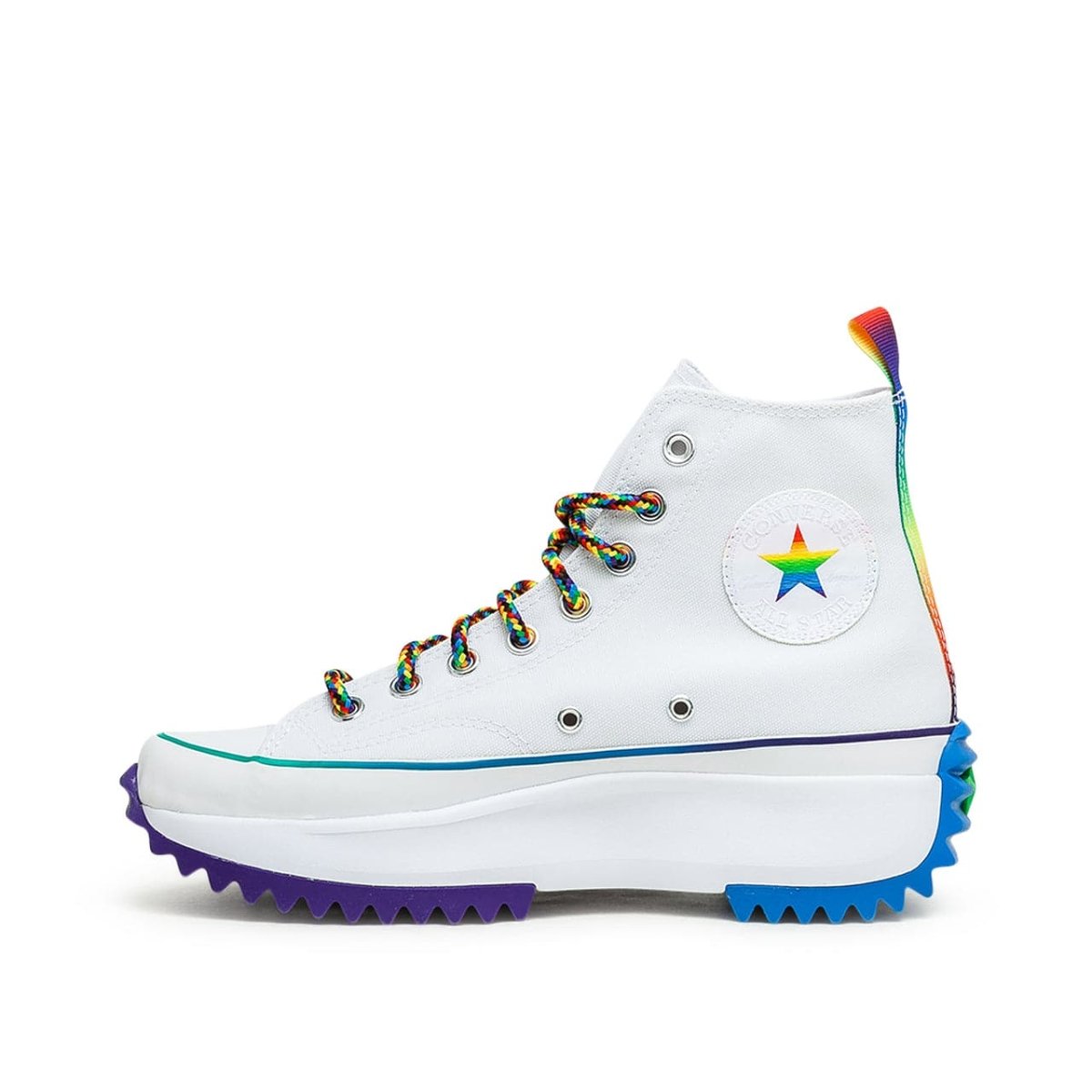 Converse Run Star Hike Hi 'Pride' (Weiß / Multi)  - Allike Store