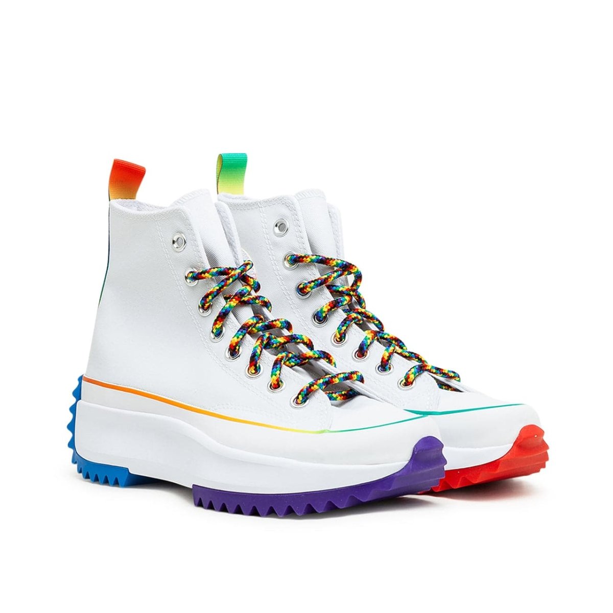 Converse Run Star Hike Hi 'Pride' (Weiß / Multi)  - Allike Store