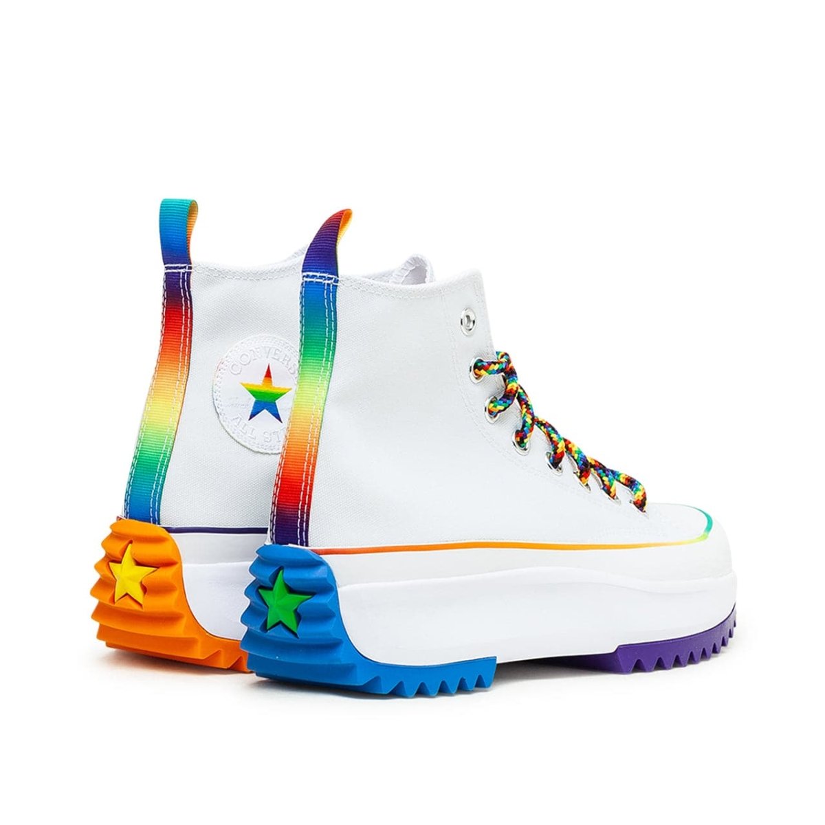 Converse Run Star Hike Hi 'Pride' (Weiß / Multi)  - Allike Store