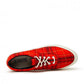Converse Skid Grip OX 'Twisted Plaid' (Rot / Multi)  - Allike Store