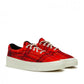 Converse Skid Grip OX 'Twisted Plaid' (Rot / Multi)  - Allike Store