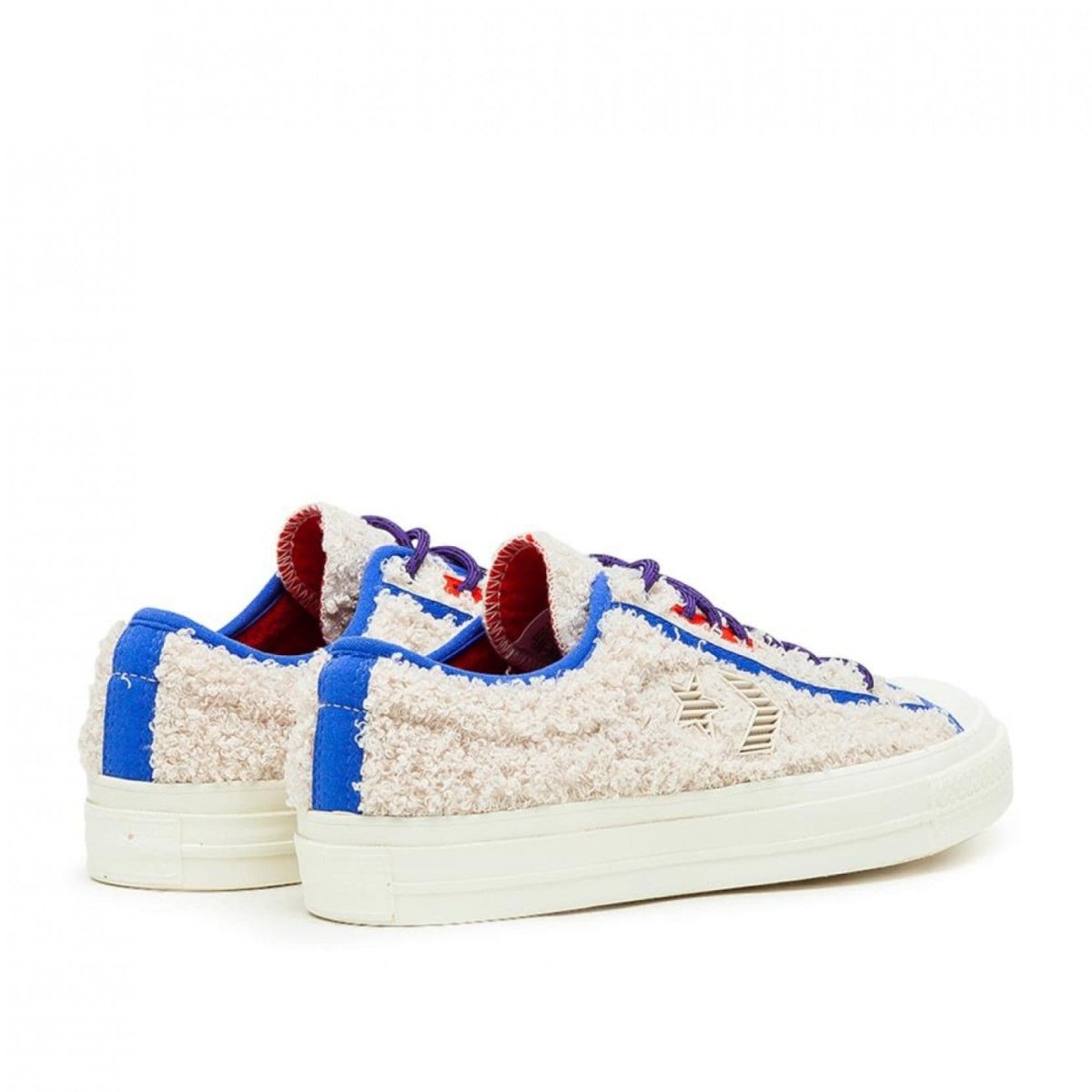 Converse Star Player OX 'Retro Sherpa' (Cream / Blau)  - Allike Store