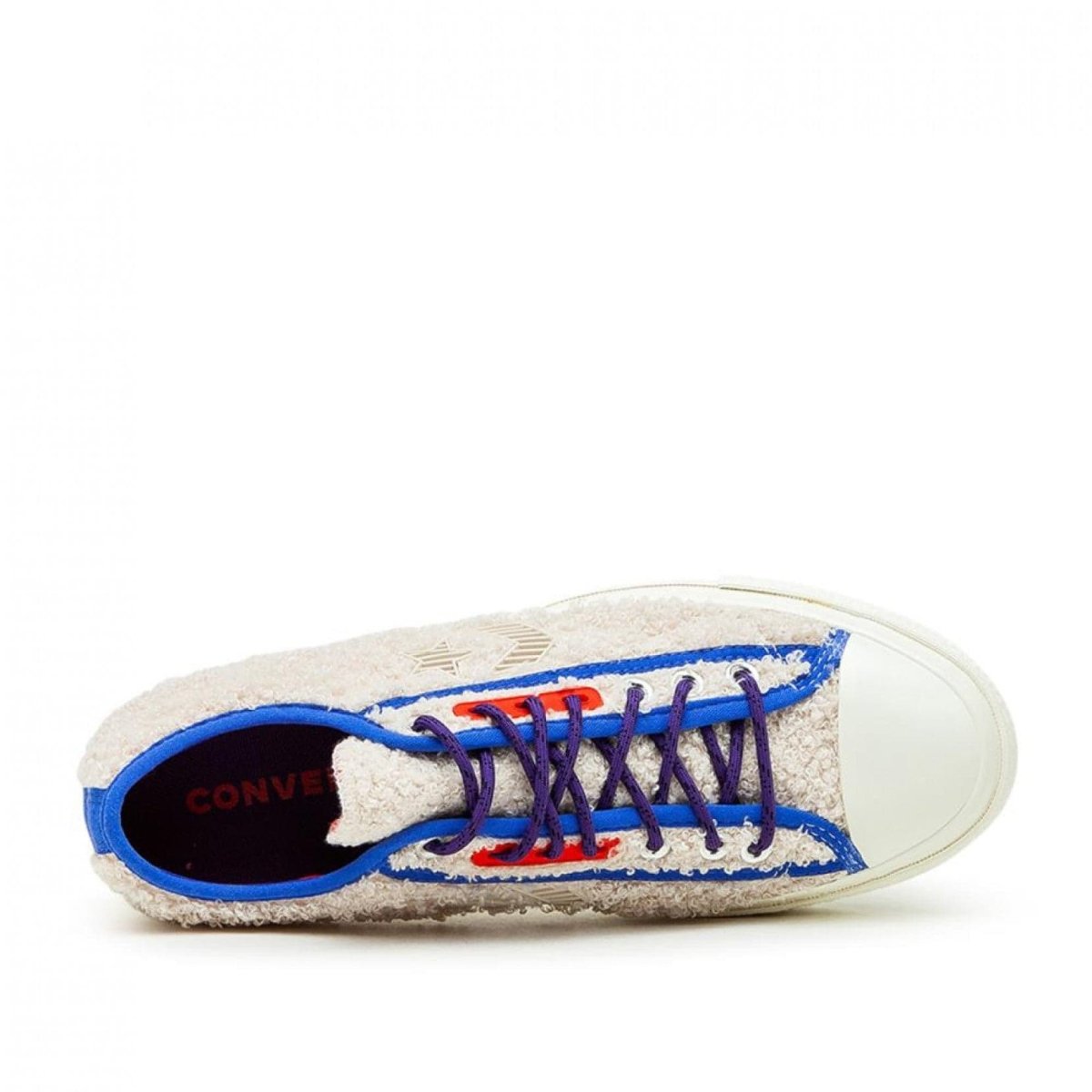 Converse Star Player OX 'Retro Sherpa' (Cream / Blau)  - Allike Store