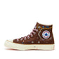 Converse x Bandulu Chuck 70 High (Braun / Weiß / Pink)  - Allike Store