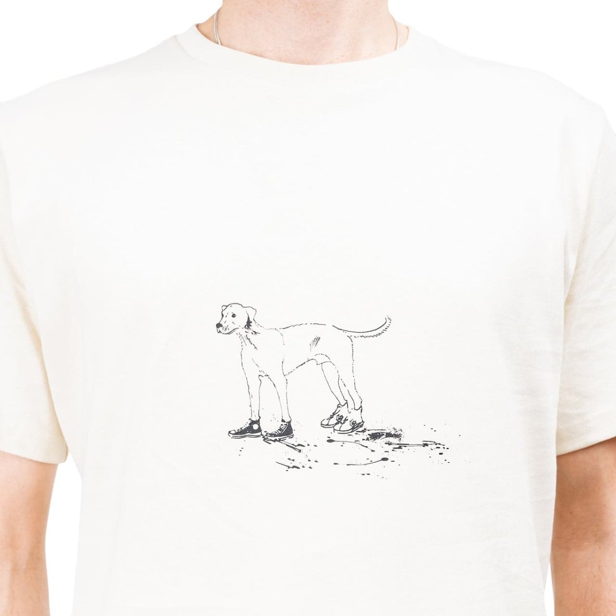 Converse x Bandulu Dog T-Shirt (Cream)  - Allike Store