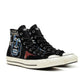 Converse x Basquiat Chuck 70 HI (Schwarz / Multi)  - Allike Store