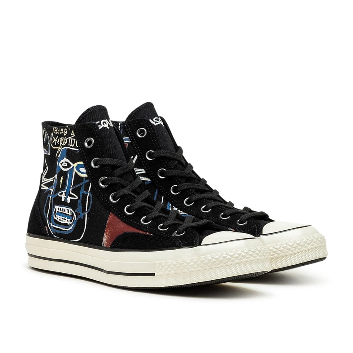 Converse x Basquiat Chuck 70 HI (Schwarz / Multi)  - Allike Store