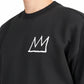 Converse x Basquiat Crewneck (Schwarz)  - Allike Store