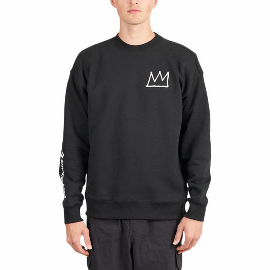 Converse x Basquiat Crewneck (Schwarz)  - Allike Store