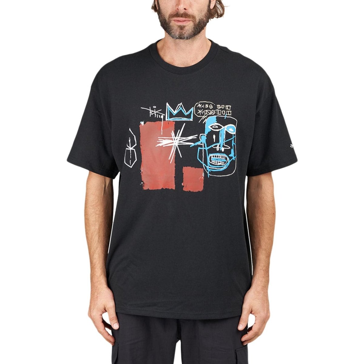Converse x Basquiat Kings of Egypt III T-Shirt (Schwarz)  - Allike Store