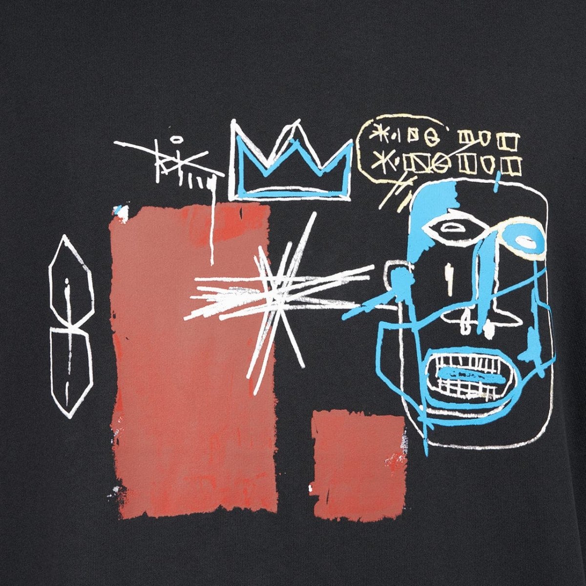 Converse x Basquiat Kings of Egypt III T-Shirt (Schwarz)  - Allike Store