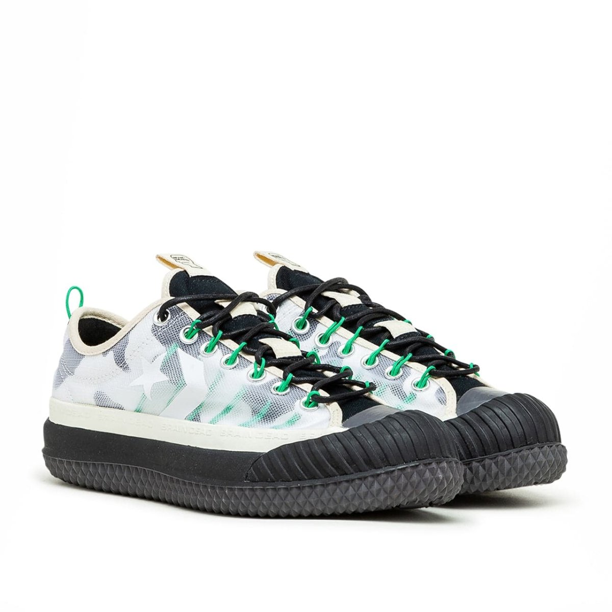 Converse x Brain Dead Bosey Boot Ox (Creme / Schwarz / Grün)  - Allike Store