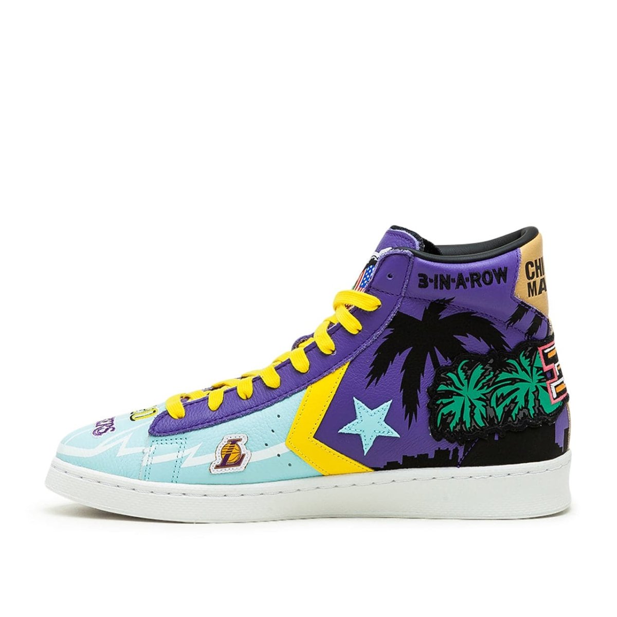 Converse x Chinatown Market 'Lakers Championship Jacket' Pro Leather Hi (Lila)  - Allike Store