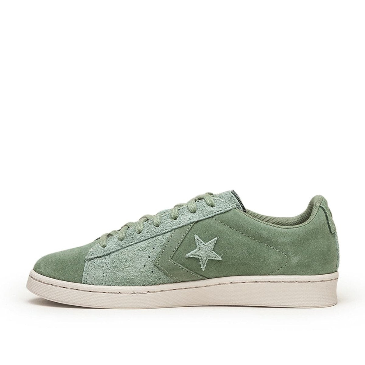Converse x Earth Tone Suede Pro Leather OX (Blassgrün)  - Allike Store