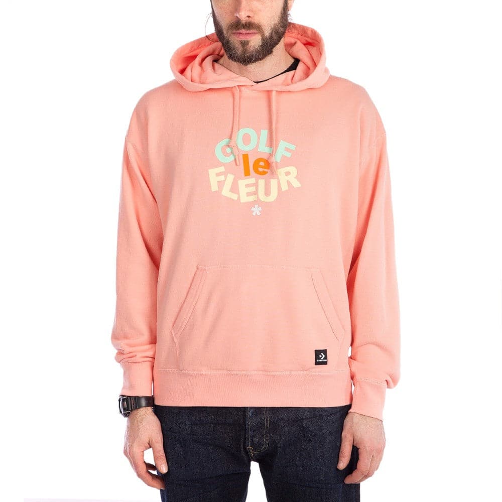 Converse x Golf Le Fleur Essentials Hoodie (Peach Pearl)  - Allike Store
