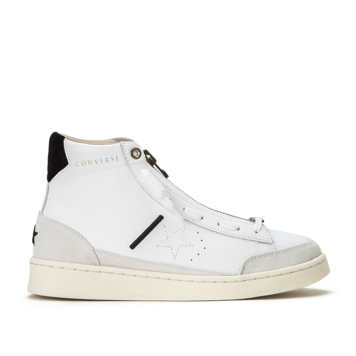 Converse x IBN Jasper Pro Leather Mid (Weiß)  - Allike Store