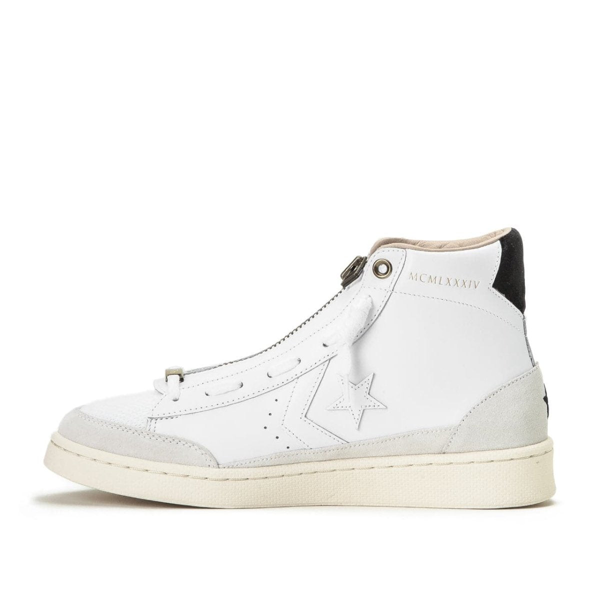 Converse x IBN Jasper Pro Leather Mid (Weiß)  - Allike Store