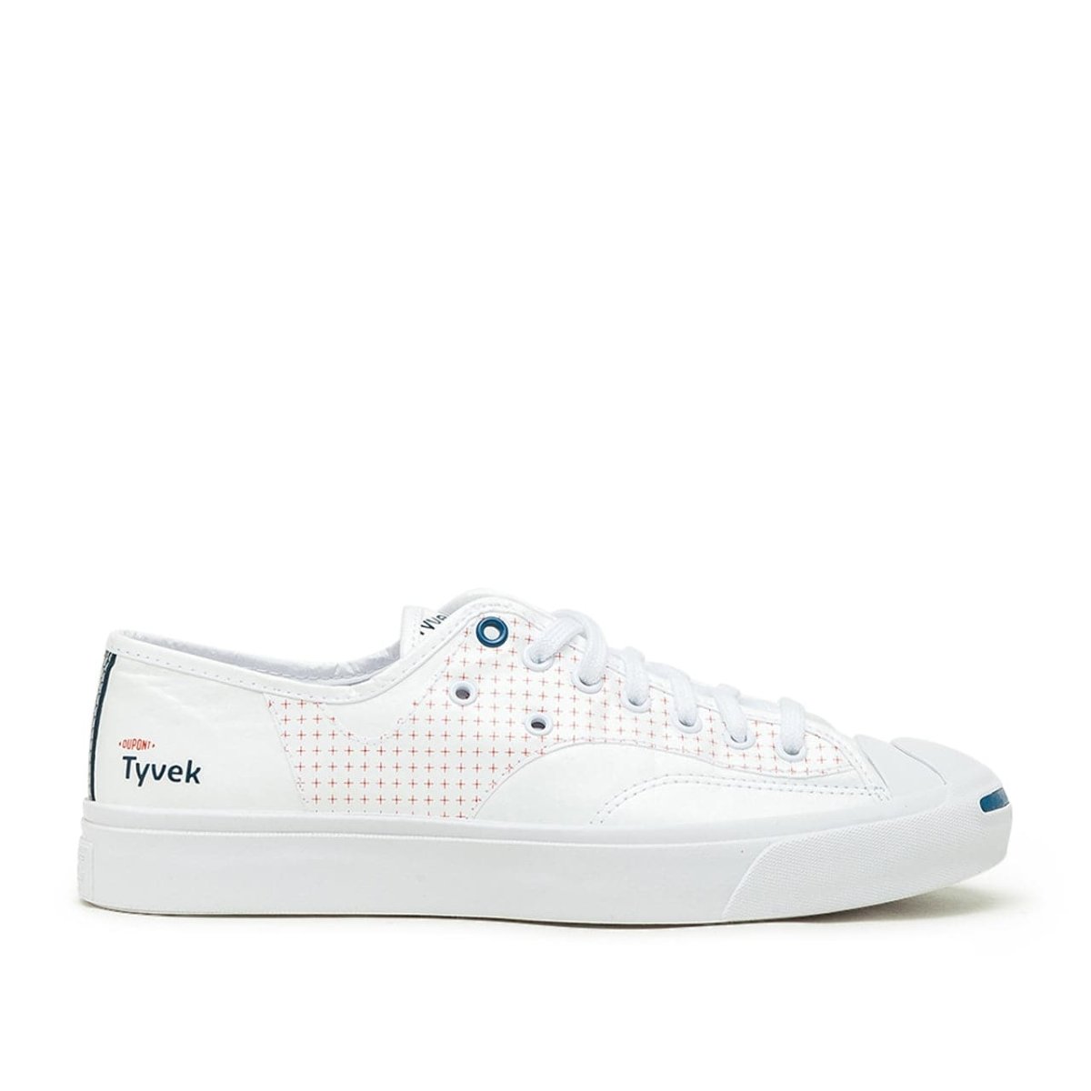 Converse x Sportility Jack Purcell Rally 'Tyvek' (Weiß / Navy)  - Allike Store