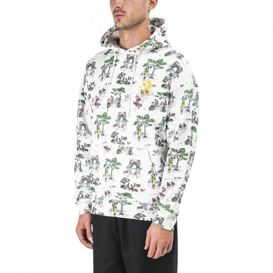 Converse X Union Hoodie (Weiß / Multi)  - Allike Store