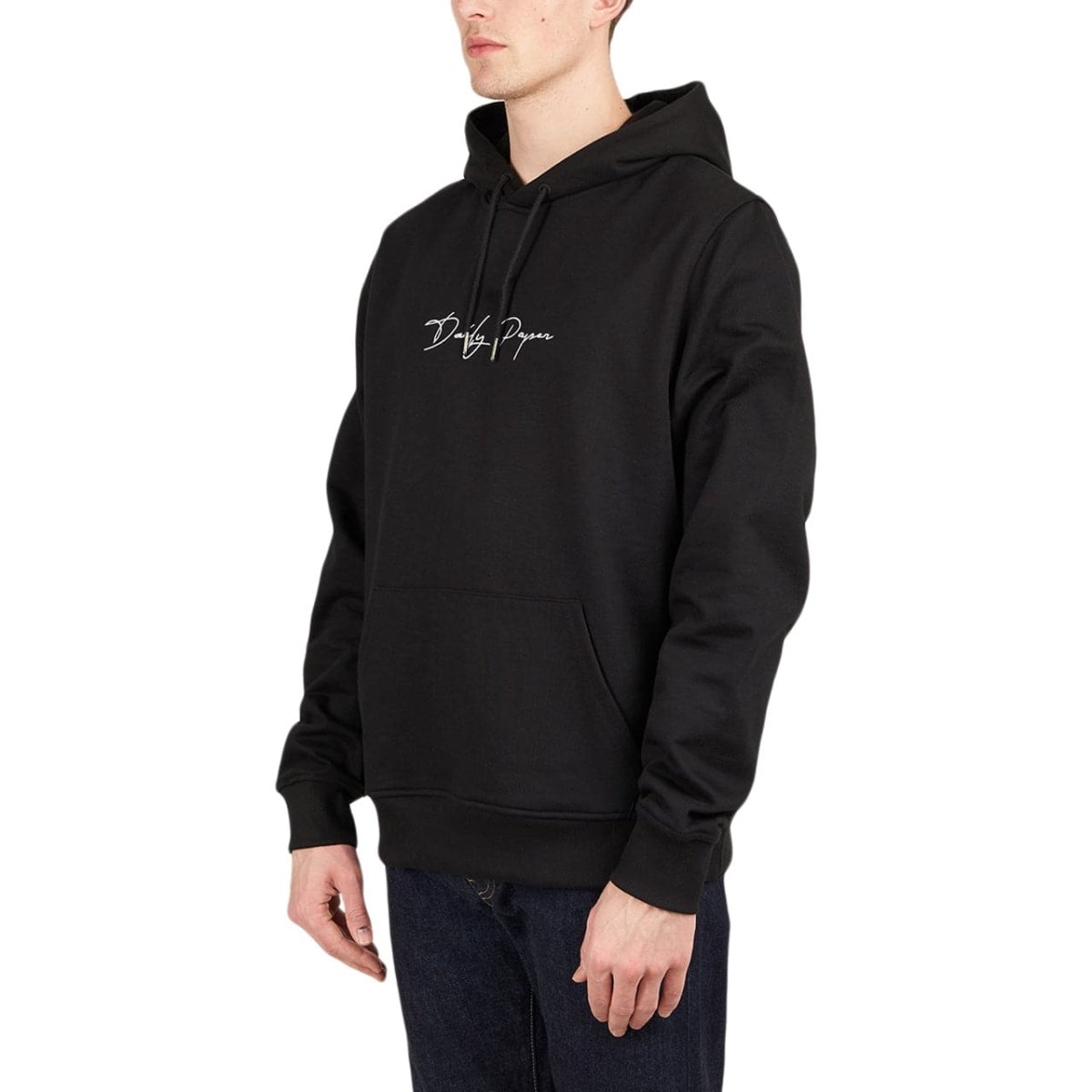 Daily paper black hoodie sale