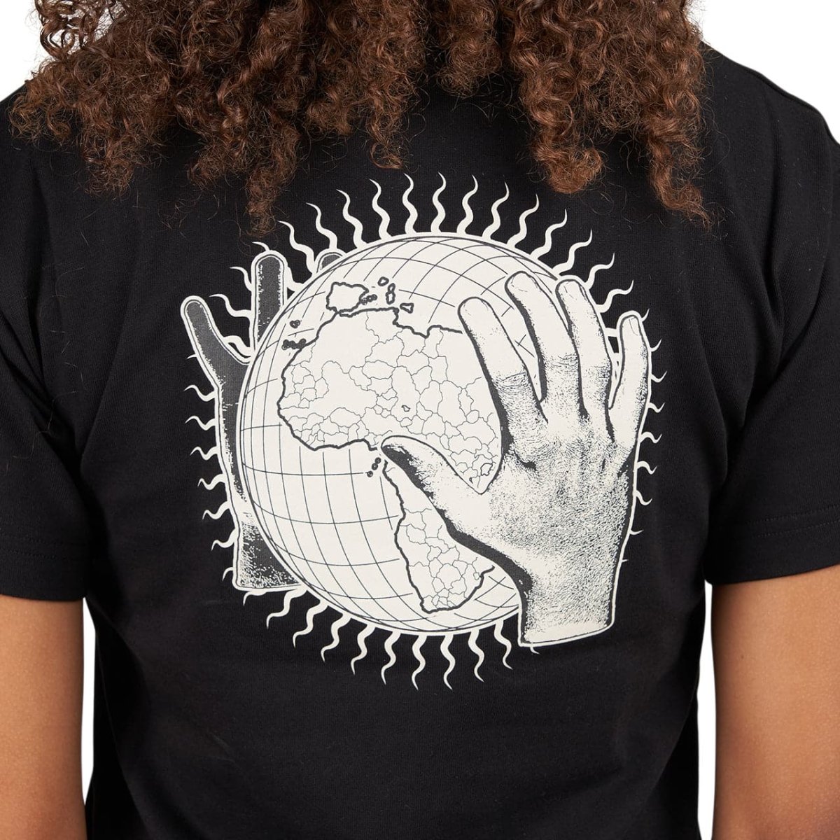Daily Paper Hosten Globe T-Shirt (Schwarz)  - Allike Store