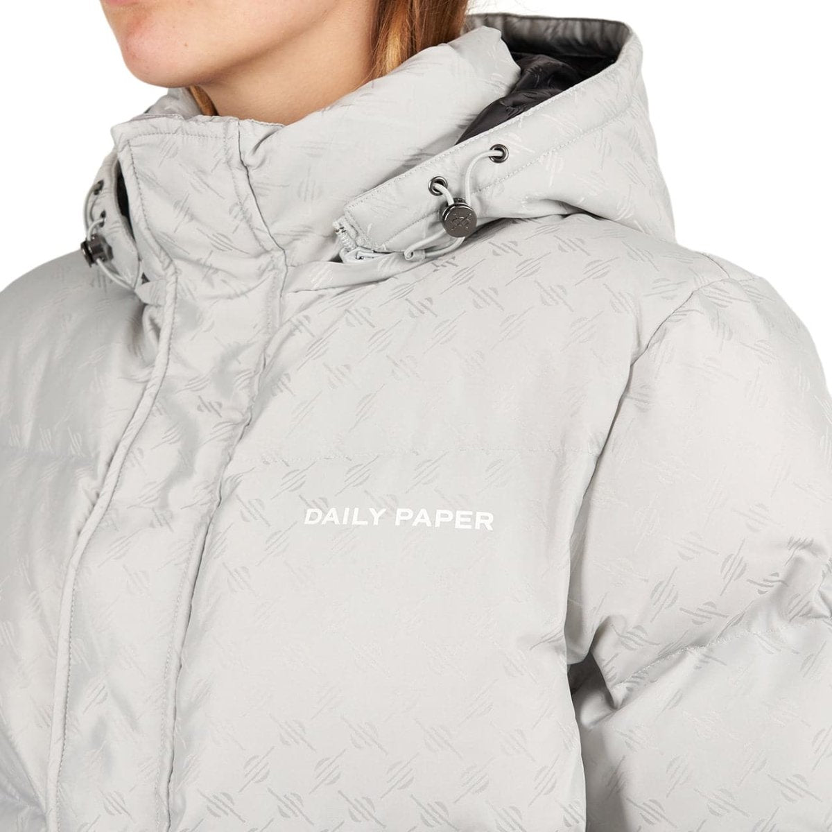 Daily Paper Lavan Puffer Jacket (Grau)  - Allike Store