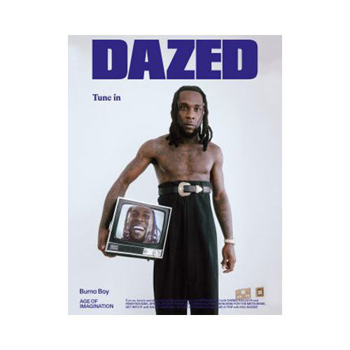 Dazed Autumn 2022 "Age of Imagination Issue" Burna Boy  - Allike Store