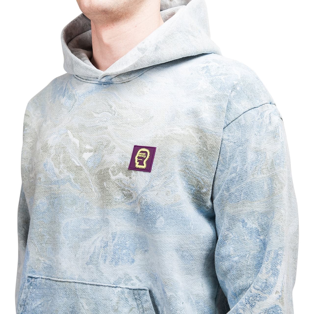 Brain dead online marble hoodie