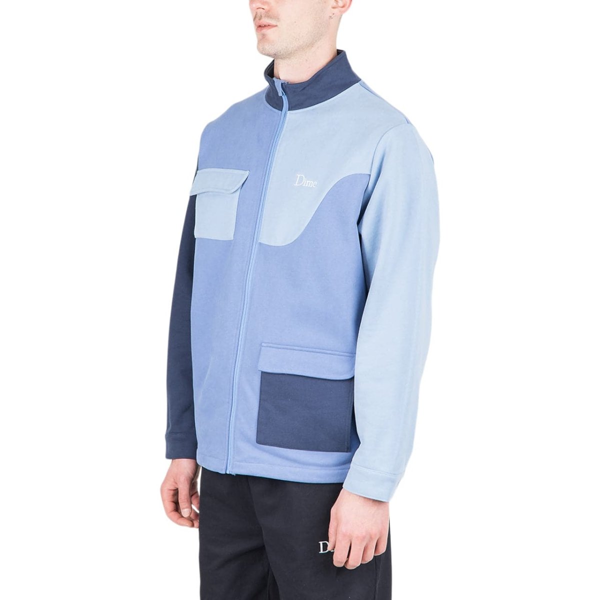 Dime Brushed Cotton Track Jacket (Blau)  - Allike Store