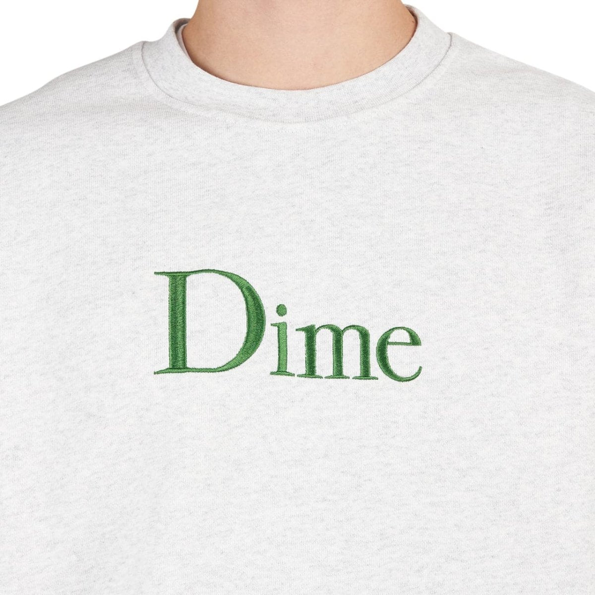 Dime classic embroidered crewneck hotsell