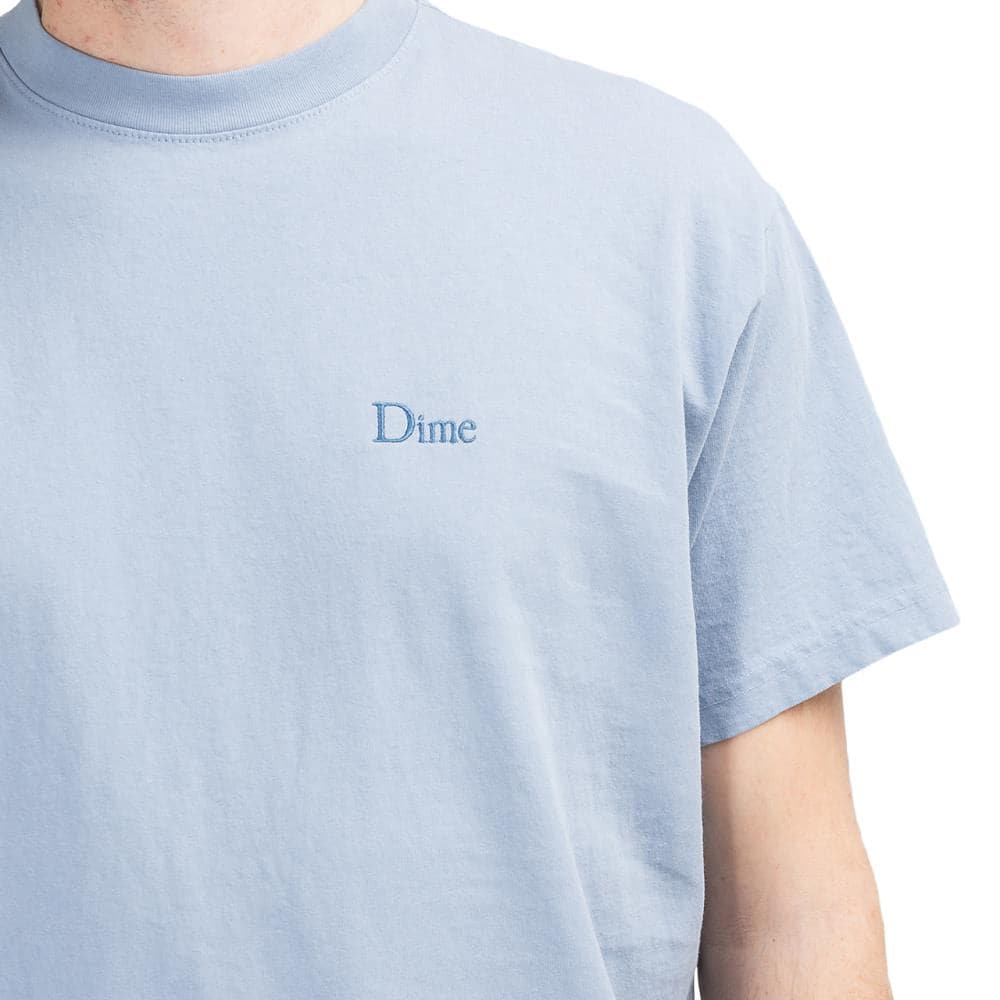 Dime Classic Embroidered T-Shirt (Hellblau)  - Allike Store