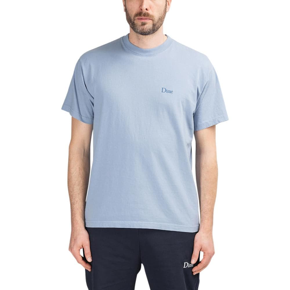 Dime Classic Embroidered T-Shirt (Hellblau)  - Allike Store