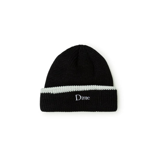 Dime Classic Line Beanie (Schwarz)  - Allike Store