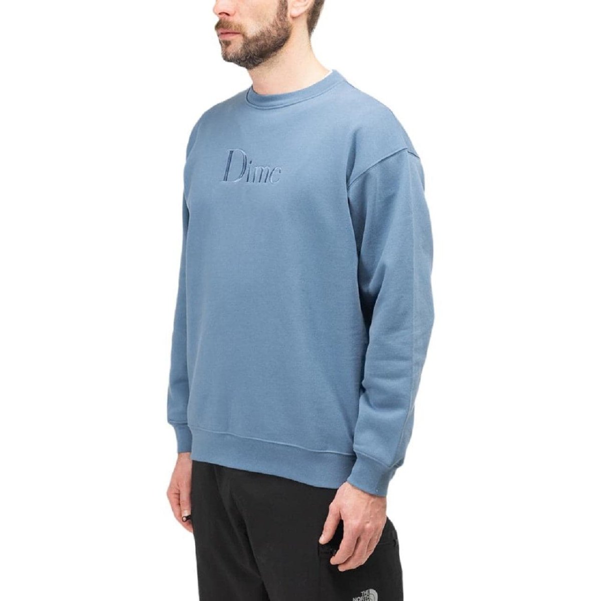 Dime Classic Logo Crewneck (Slate) DIMES3037SLA – Allike Store